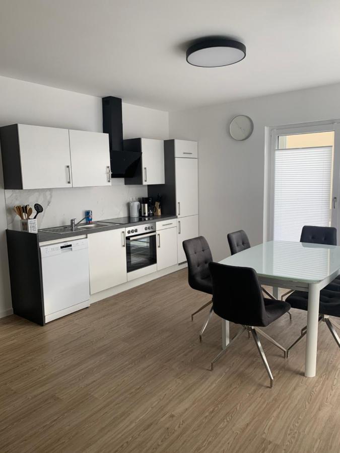 3 Zimmer Ferienwohnung Hanna 히르샤이트 외부 사진