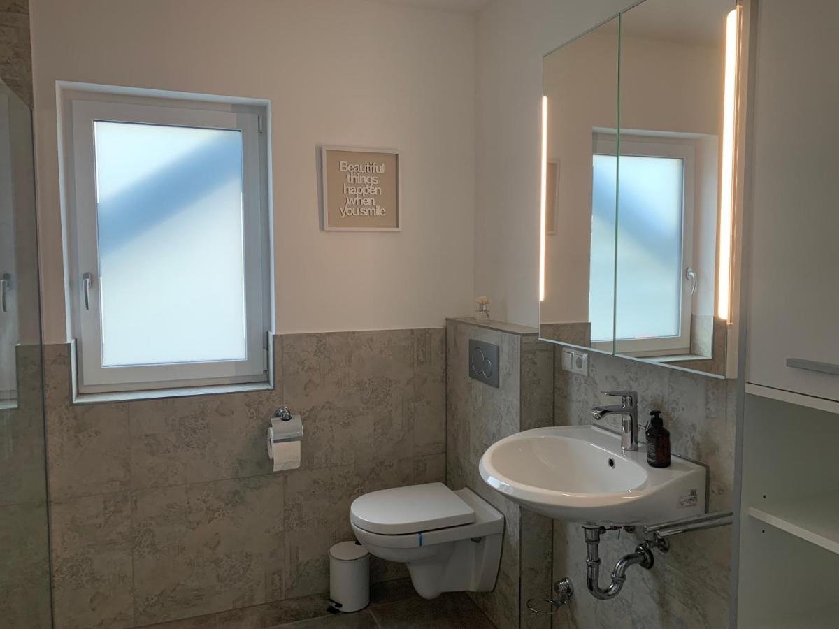 3 Zimmer Ferienwohnung Hanna 히르샤이트 외부 사진
